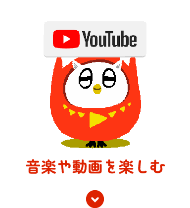 音楽や動画を楽しむ