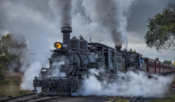 アメリカ　クンブレス・アンド・トルテック・シーニック鉄道