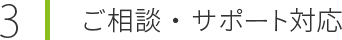 ご相談・サポート対応