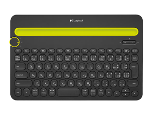 ワイヤレスキーボード/K480BK